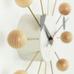 Ball Clock - natural beech - des. George Nelson, 1948 - 1960 (made by Vitra)