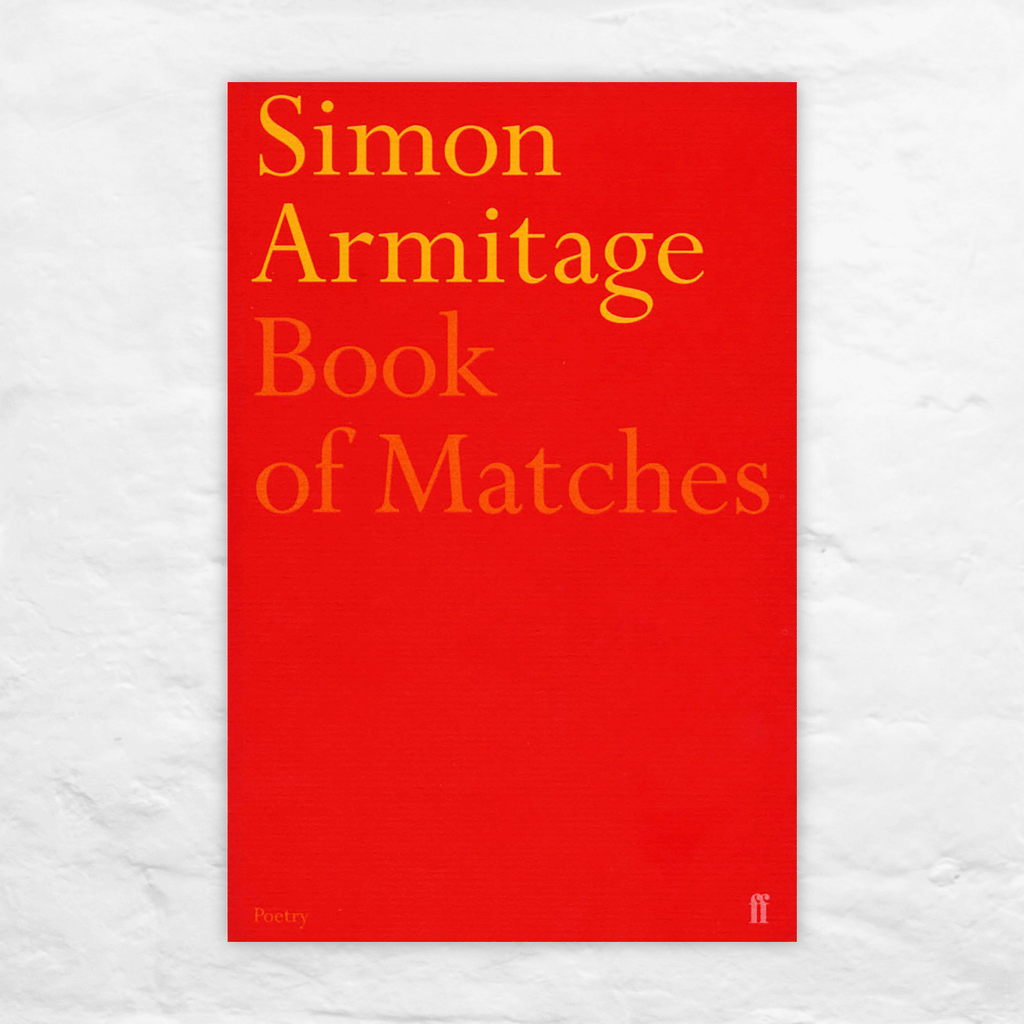 Book of Matches by Simon Armitage - signed