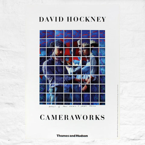 Cameraworks Original Poster by David Hockney