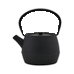 Cast iron teapot (black) by Nicholas Vahe