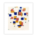 Composition in Colour B, 1917  poster by Piet Mondrian