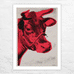 Cow, 1976 poster by Andy Warhol (special edition giclée print on heavyweight watercolour paper)