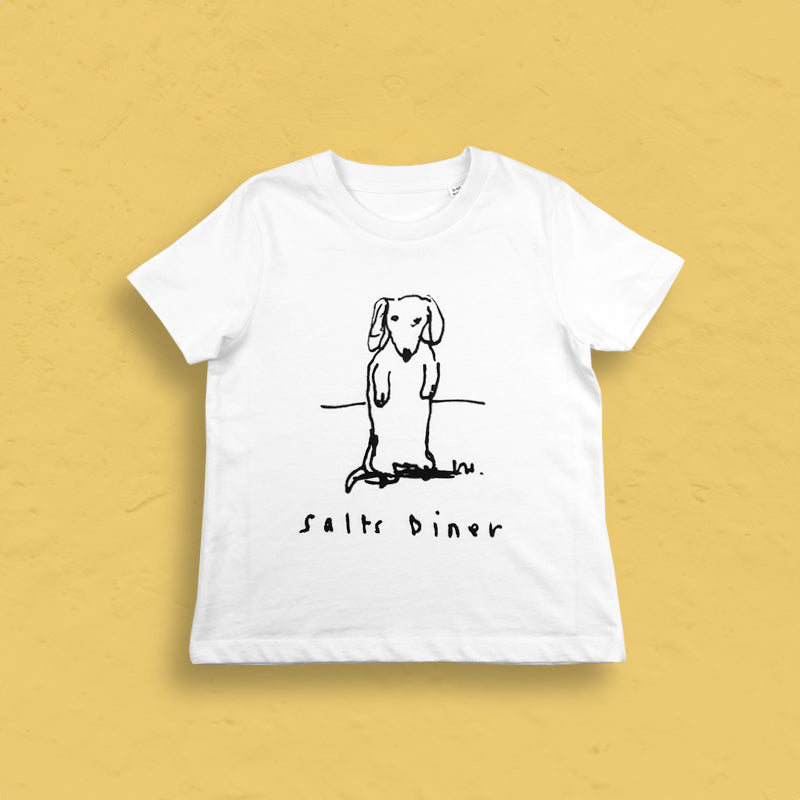 David Hockney Diner Dog T-shirt - children's sizes - 3 to 4