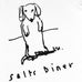 David Hockney Diner Dog T-shirt - adult sizes - detail