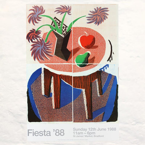 Fiesta '88 (Bradford Festival) Exhibition Poster