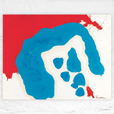 Grotto Azura, 1963, print by Helen Frankenthaler - limited edition of 250 copies