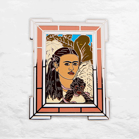 Frida Kahlo: Fulang-Chang and I Enamel Pin Badge