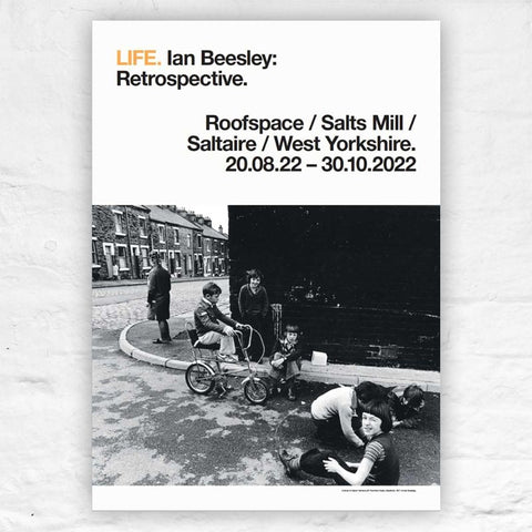 LIFE: Ian Beesley Exhibition Poster (Glynn Terrace)