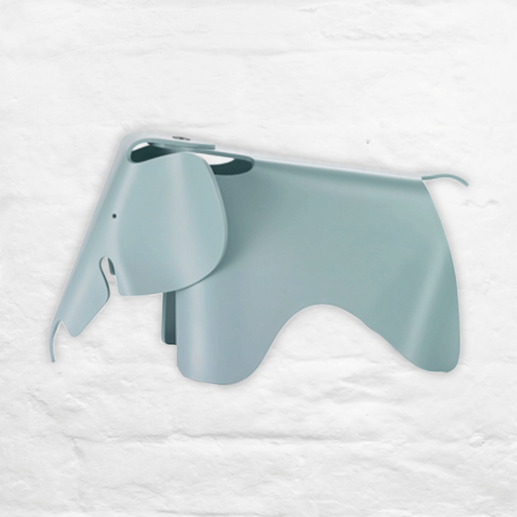 Eames Elephant - small, ice grey - des. Charles and Ray Eames, 1945