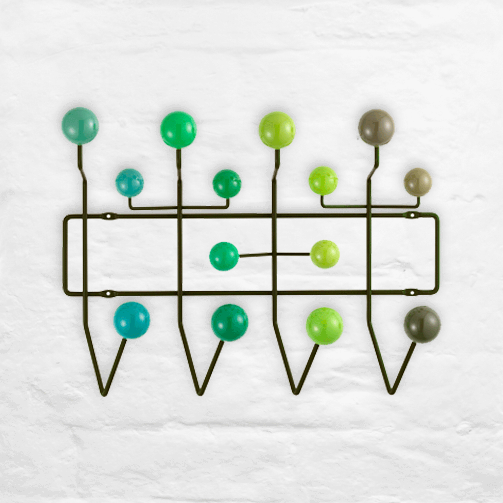 Hang It All (green), des Charles and Ray Eames, 1953