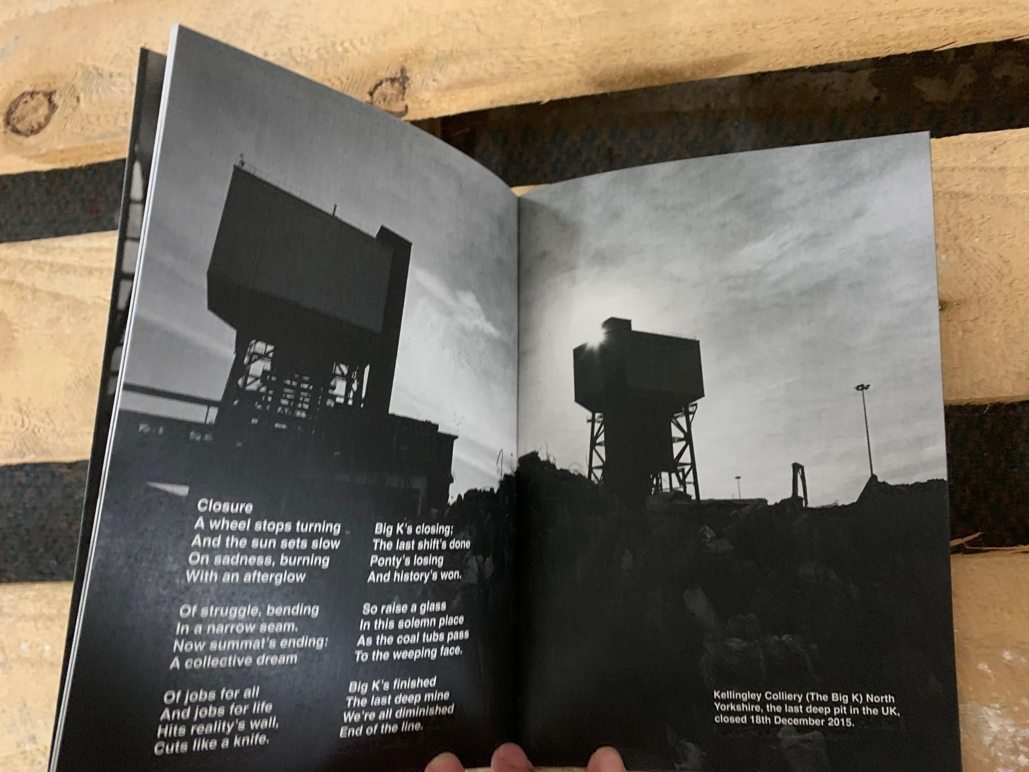 Ian Beesley & Ian McMillan Photographs & Poems Chapbook Salts Mill Shop