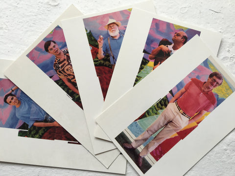 David Hockney New Electronic Snaps Postcard Collection (6 Cards)