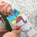 Pop up Animal Alphabet Pocket Book - 24 Dinosaurs to colour in