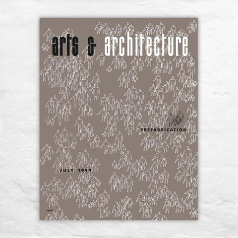 Arts & Architecture Cover Print, July 1944 by Ray Eames