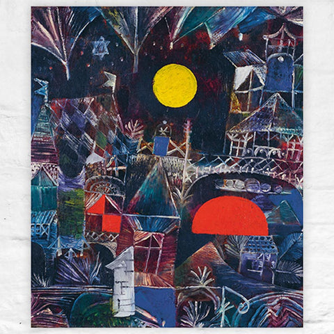 Moonrise - Sunset, 1919 print by Paul Klee - limited edition of 1000 copies