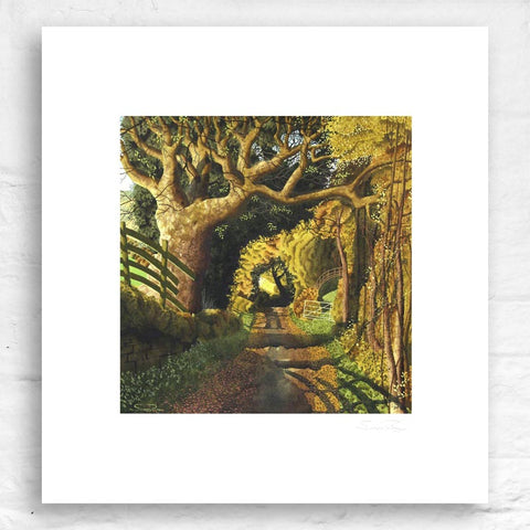 Low Thorpe - Signed Limited Edition Print by Simon Palmer