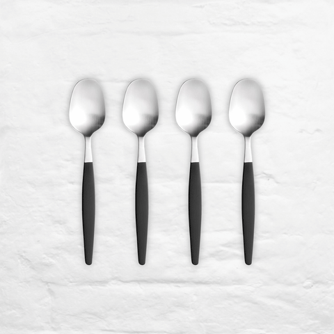 Focus de Luxe Coffee Spoons - set of 4 - des. Folke Arstrom, 1955 (made by Gense)