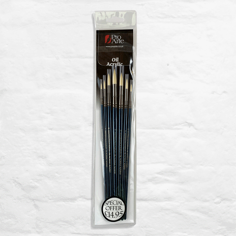 Mastertouch Reflex Oil / Acrylic Brushes – Round – Set of 7