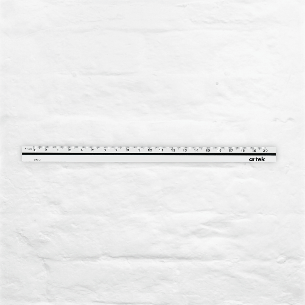 Aluminium Architect's Scale, 20cm by Artek