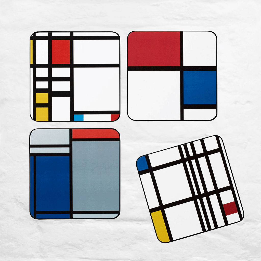 Mondrian Coasters