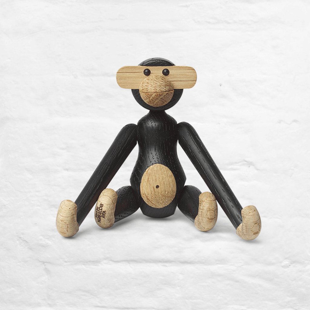 Mini Monkey -  Dark-Stained Oak (des Kay Bojesen, 1951)