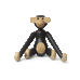 Mini Monkey -  Dark-Stained Oak (des Kay Bojesen, 1951)