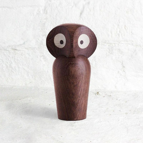 Owl by Paul Anker Hansen  - Smoked Oak (Small)