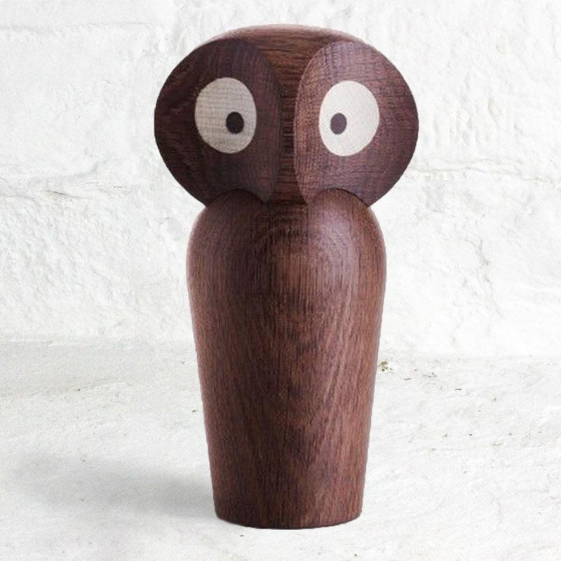 Owl by Paul Anker Hansen - Smoked Oak (Large)