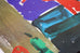 Paints the Stage Hayward Gallery Exhibition Poster by David Hockney