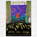 Paints the Stage Hayward Gallery Exhibition Poster by David Hockney