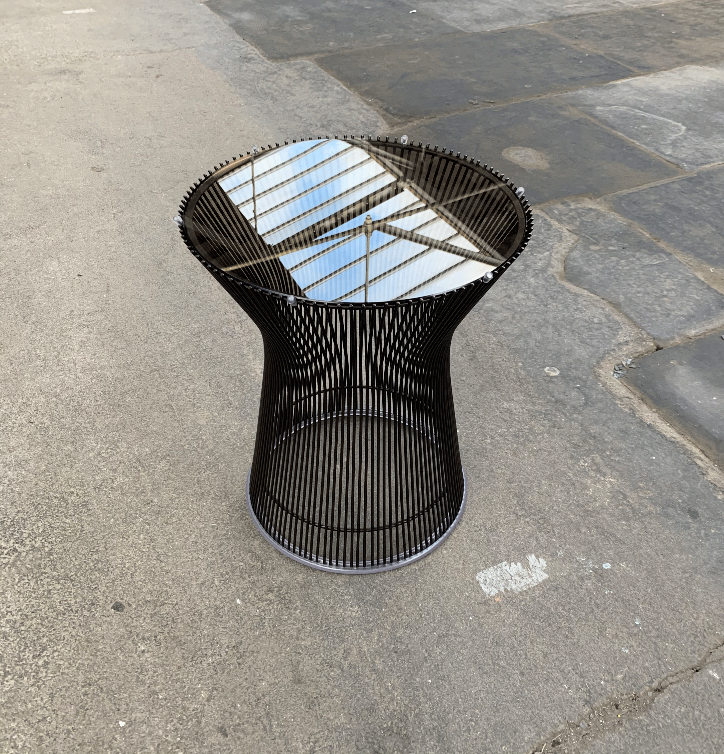Platner side table deals
