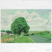 Road and Tree Near Wetwang ( from Midsummer: East Yorkshire) Poster by David Hockney
