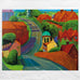 Road to York Through Sledmere Poster by David Hockney
