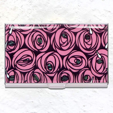 Roses card case (des. Charles Rennie Macintosh)