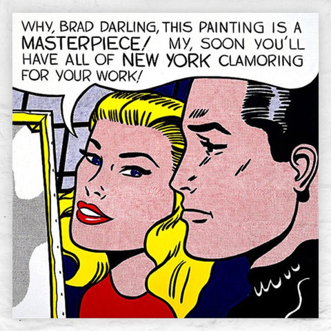 Masterpiece, 1962 Poster by Roy Lichtenstein