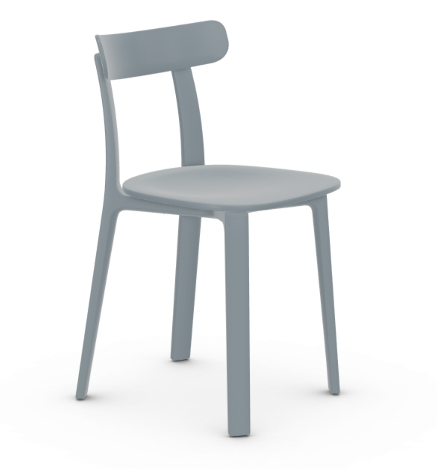 All Plastic Chair (ice blue) des Jasper Morrison, 2016 (made by Vitra)