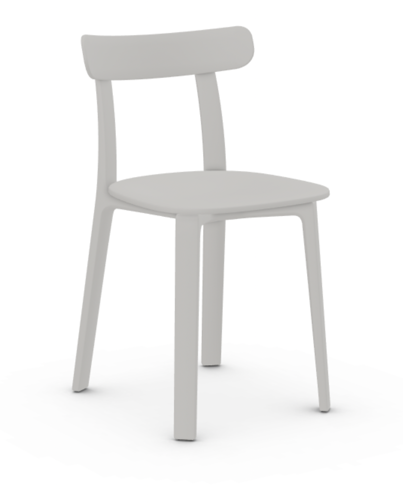 All Plastic Chair (white) des Japer Morrison, 2016 (made by Vitra)
