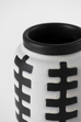 Optical Round Monochrome Vase (ABA 12) by Nuove Forme (exclusive)