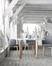 Analogue Dining table des. Jaime Hayon - White / Oak - made by Fritz Hansen