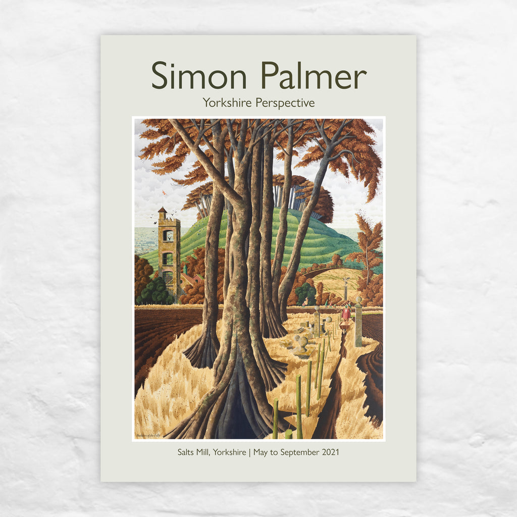 Simon Palmer Yorkshire Perspective Exhibition Poster - A3 size