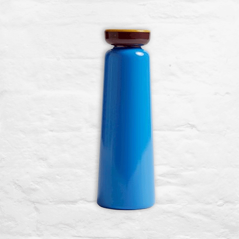 Insulated drinks bottle des. George Sowden for Hay - Blue, 0.35l