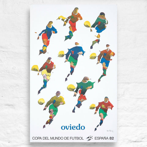 Spain '82 World Cup poster by Pol Bury