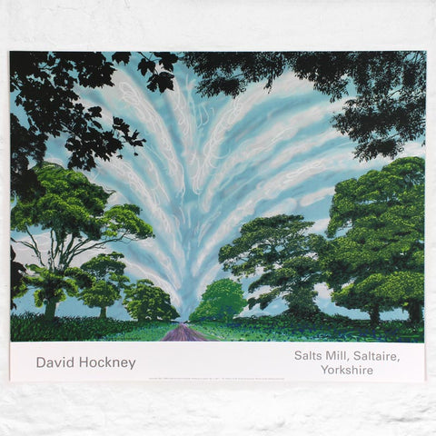 Summer Sky (2008) poster by David Hockney