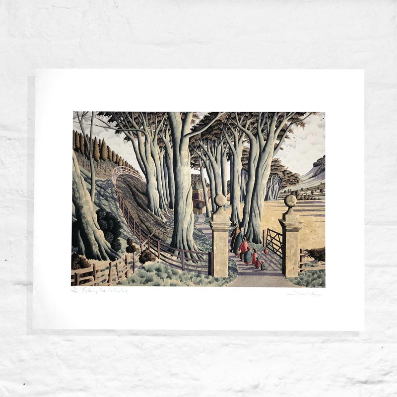 Taking the Initiative - Signed Limited Edition Print by Simon Palmer