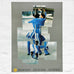 The Skater (Official 1984 Sarajevo Winter Olympics Poster) by David Hockney