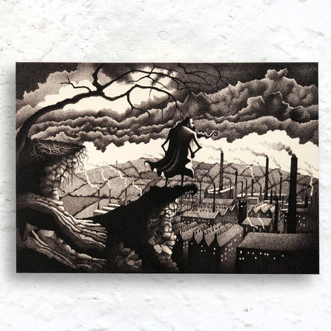 Titus Surveys Giclée Stretched Canvas Print, signed and titled on reverse by Nick Tankard