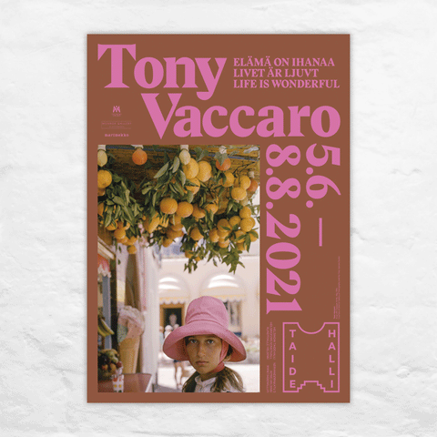 Tony Vaccaro exhibition poster