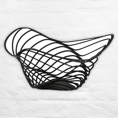 Trinity Citrus Basket (black) des.Adam Cornish (made by Alessi)