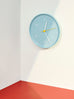 Wall clock - Blue - des. Jasper Morrison