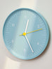 Wall clock - Blue - des. Jasper Morrison